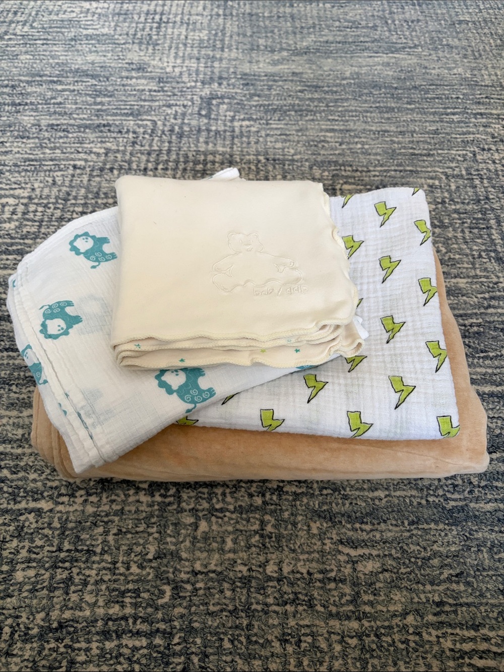 ADEN+ANAIS++ 4pc Baby Blanket Bundle